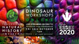 LIVE Online Dinosaur Workshops streaming courtesy of Essex2020